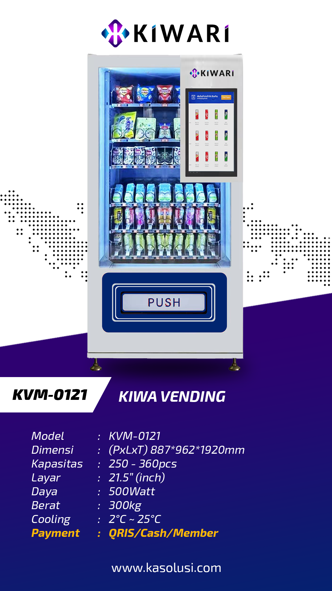 Kiwa Vending KVM-0121